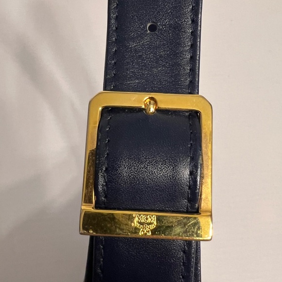 MCM shoulder bag‎ navy blue - Picture 10 of 16